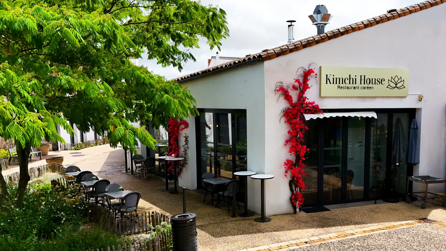 La façade de Kimchi House, passage des Halles